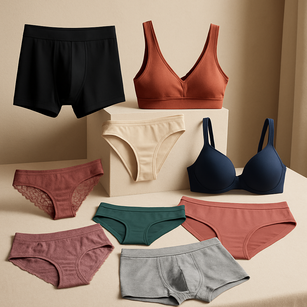 Stylish underwear collection